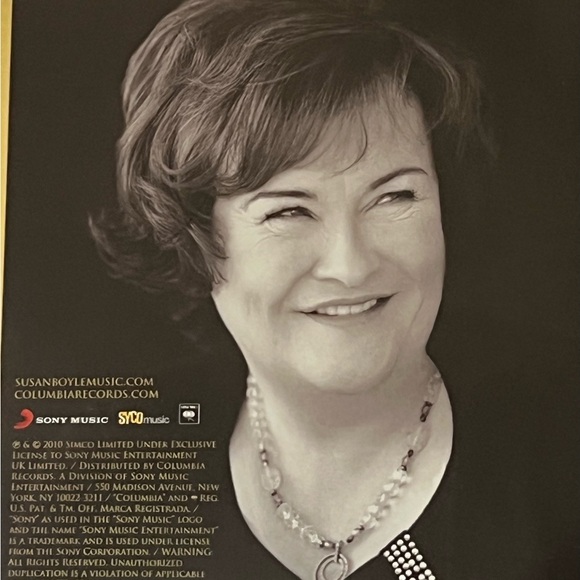 Susan Boyle “The Gift” CD like new - Picture 3 of 4